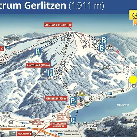 Wald - Im Skigebiet Gerlitzen & Ossiacher Боденсдорф