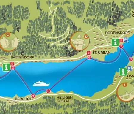 Wald - Im Skigebiet Gerlitzen & Ossiacher Lägenhet Bodensdorf