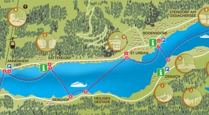 Wald - Im Skigebiet Gerlitzen & Ossiacher Lägenhet Bodensdorf
